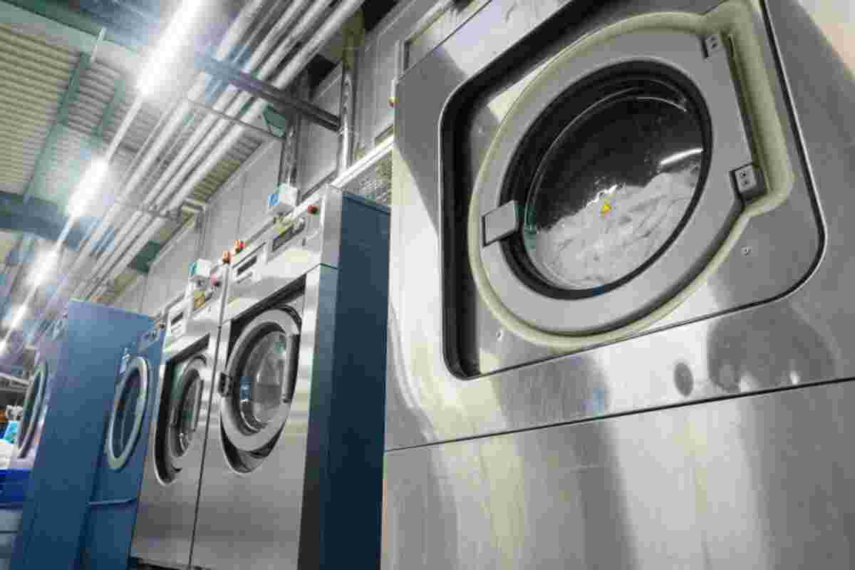 Waschmaschinen zur Reinigung der Mietberufskleidung, Maschinenputztüchern und mehr