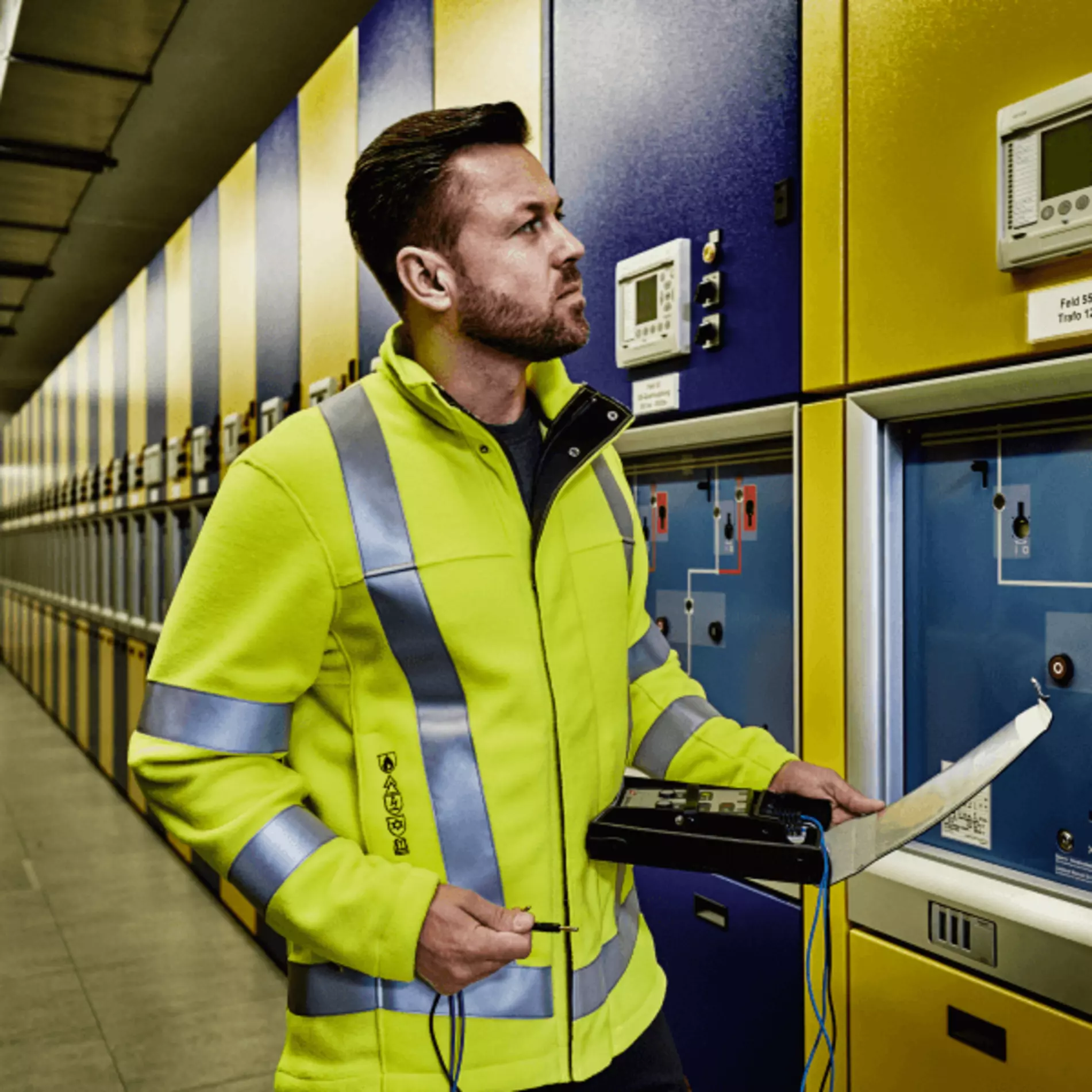 Berufbekleidung / Mietberufsbekleidung / Textilleasing mit Warnschutz